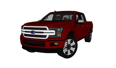 超精细汽车模型 福特 Ford F-150